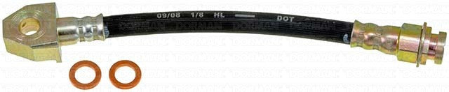 FLH381143- 99-04 Jeep Grand Cherokee Left Rear Brake Hose; Rubber - SSTubes
