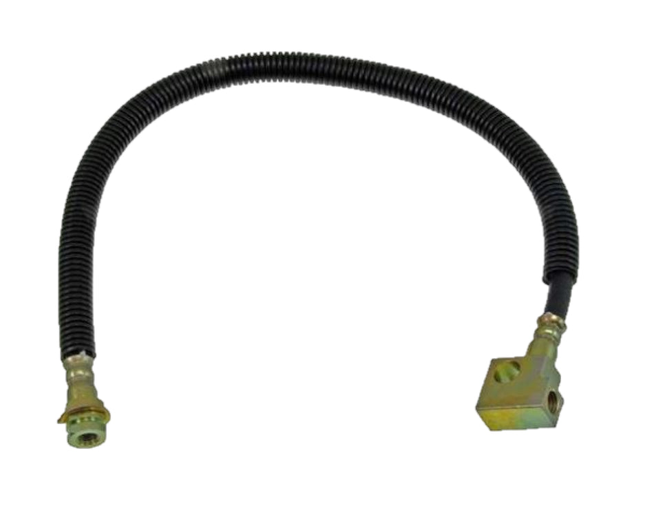 FLH620180- 01-02 Dodge Ram 2500/3500 Rear Drop Brake Hose with Rear Disc; Rubber - SSTubes